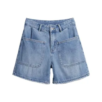 Ran and pure Denim Shorts Women's Blue
