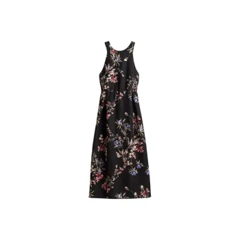 H&M Slip Dresses Women's Black