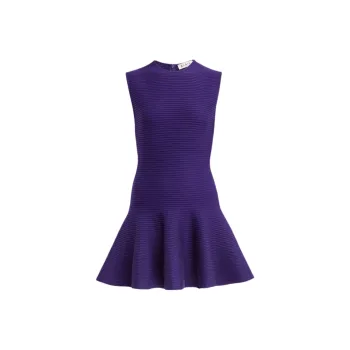 Alaia Sleeveless Dress Women's Purple