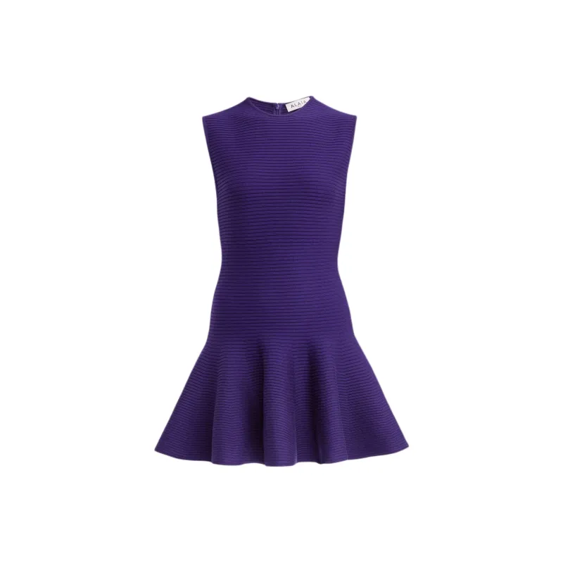 Alaia Sleeveless Dress Women's Purple-0