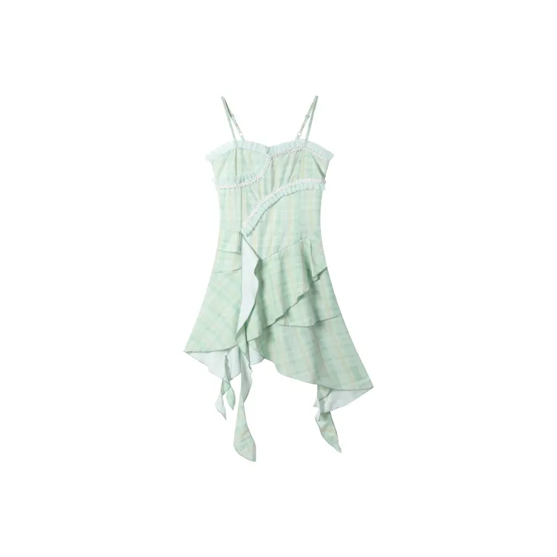 Zukizuki Slip Dress Women's Green-0
