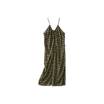 Le Alfashionline Slip Dresses Women's Green