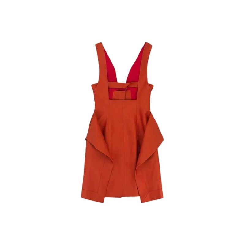 Jacquemus La Robe Lecci Mini Dress 'Red'-0