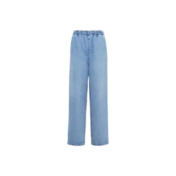PRADA Triangle logo Mid rise Loose fit Jeans