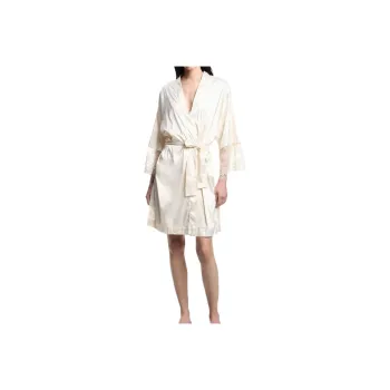 EMPORIO ARMANI Sleep Robe Women's Ivory White