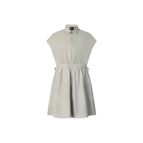 FILA Golf Series Sleeveless Dress Women's Gray Oat