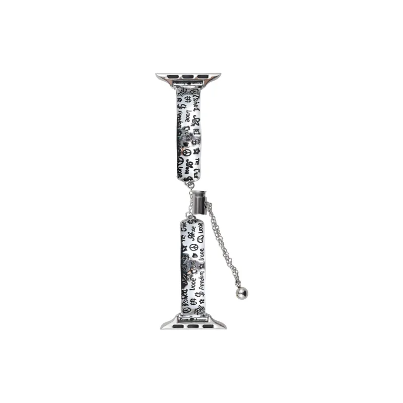 KVZUVUU Watch Band Apple Compatibility Metal-6