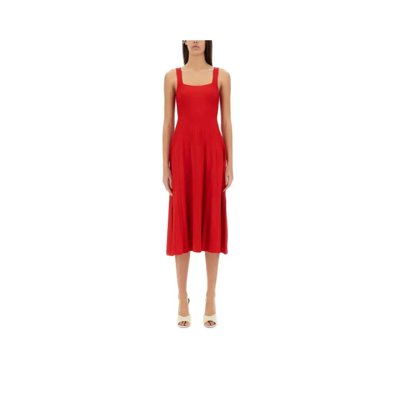 Staud Ellison Midi Dress-0