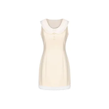 JOSR Sleeveless Dress Women's Yellow