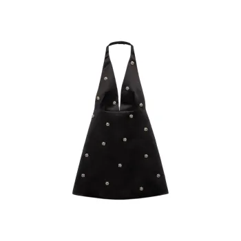 PRADA FW24 Slip Dress Women's Black