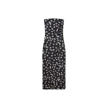 Stella McCartney SS25 Sleeveless Dress Women's Black