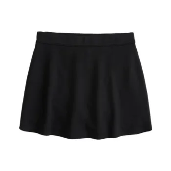 Hollister Casual Short Skirts Women's Black