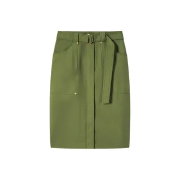 DKNY Casual Short Skirts Women's Olive Green