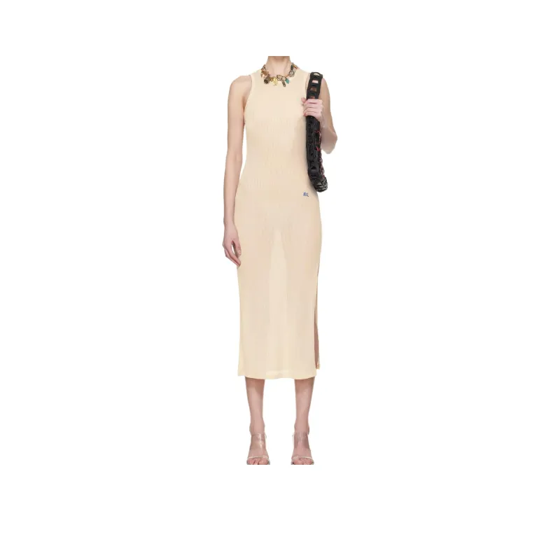 ECKHAUS LATTA Sleeveless Dress Women's Beige-0