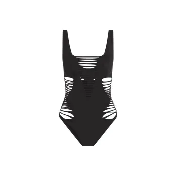 Agent Provocateur Dakotta Semi sheer Swimsuit