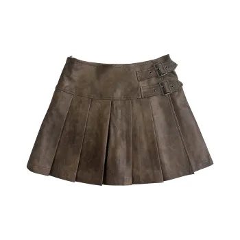 FOREVER 21 Leather Short Skirts Women's