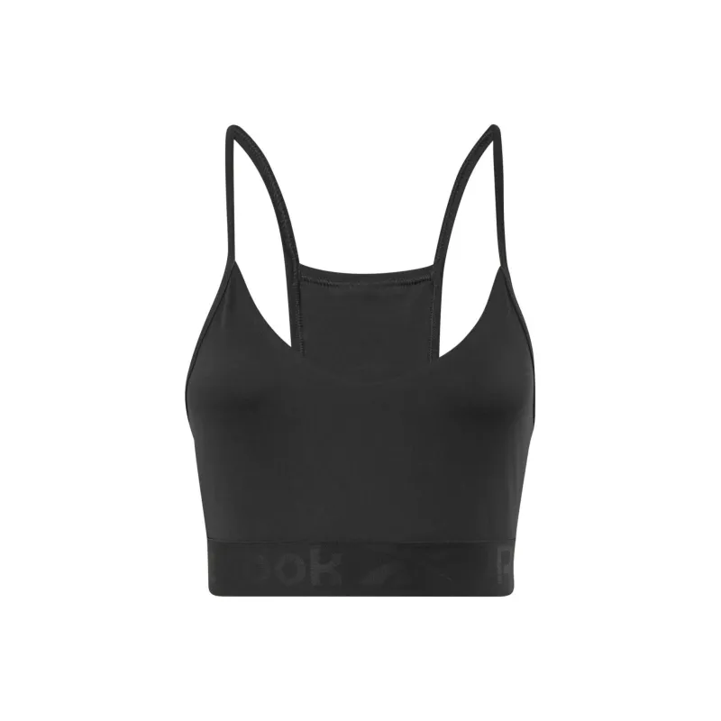 Reebok WOR COMM STRAPPY BACK BRA Sports Underwear Women's Black-0
