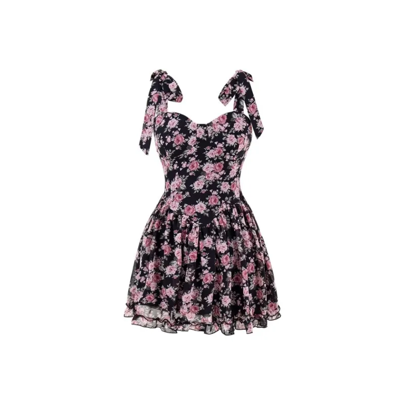 SONDR Slip Dresses Women's Black-0
