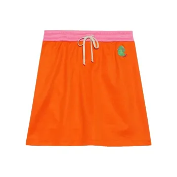 GUCCI Lunar New Year Drawstring Mini Skirt