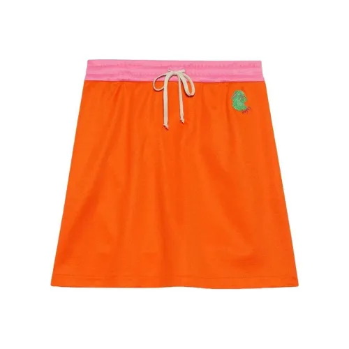 GUCCI Lunar New Year Drawstring Mini Skirt