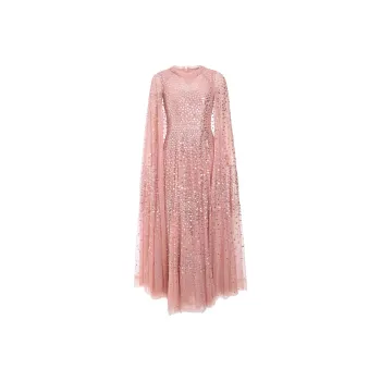 NEEDLE & THREAD Extra long Sleeves Gown