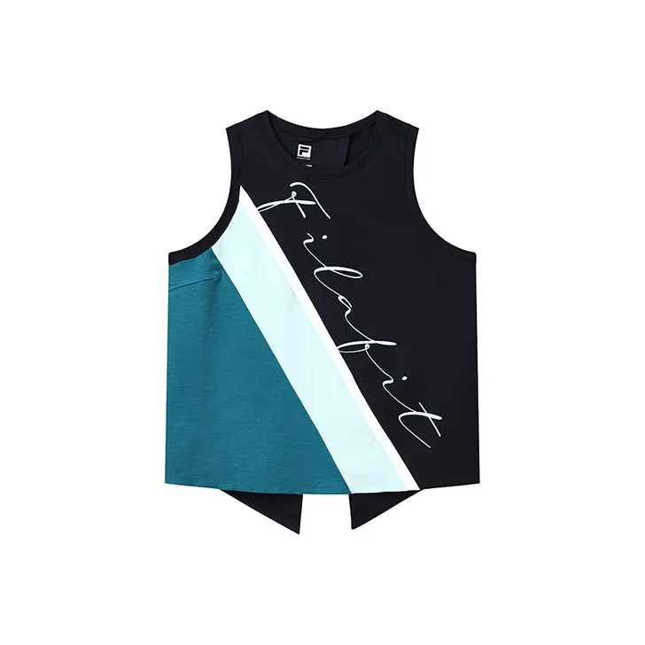 FILA Athletics Sleeveless Sports Shirts Women's Royal Blue-0