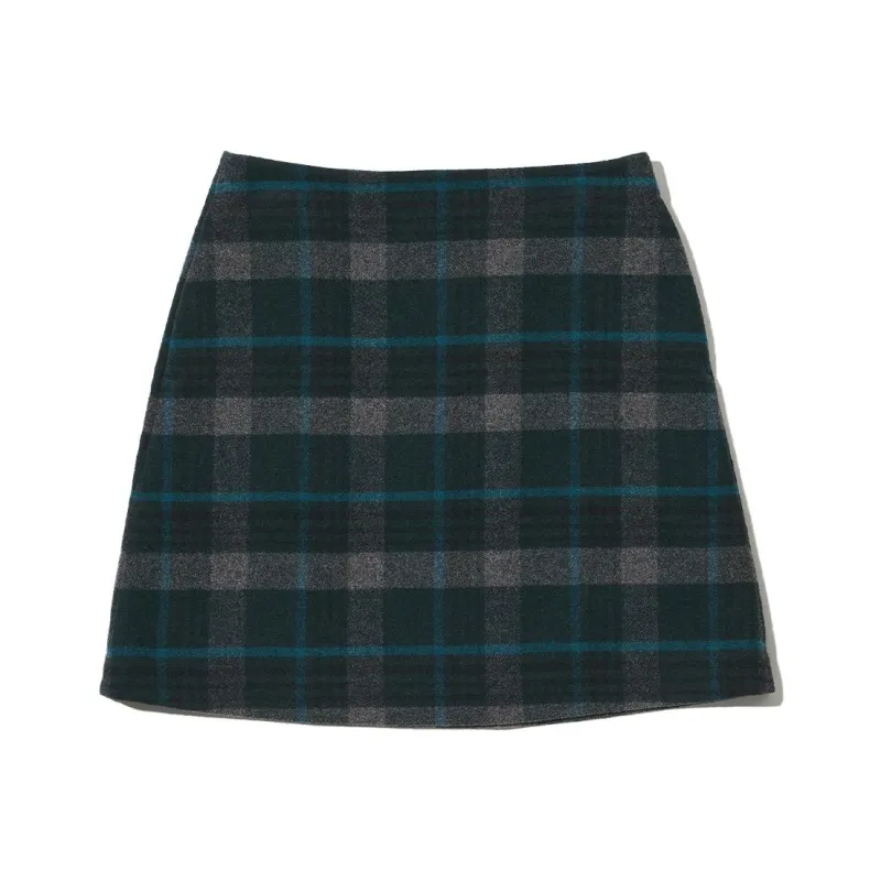 UNIQLO Casual Short Skirts Women's Dark Green-0