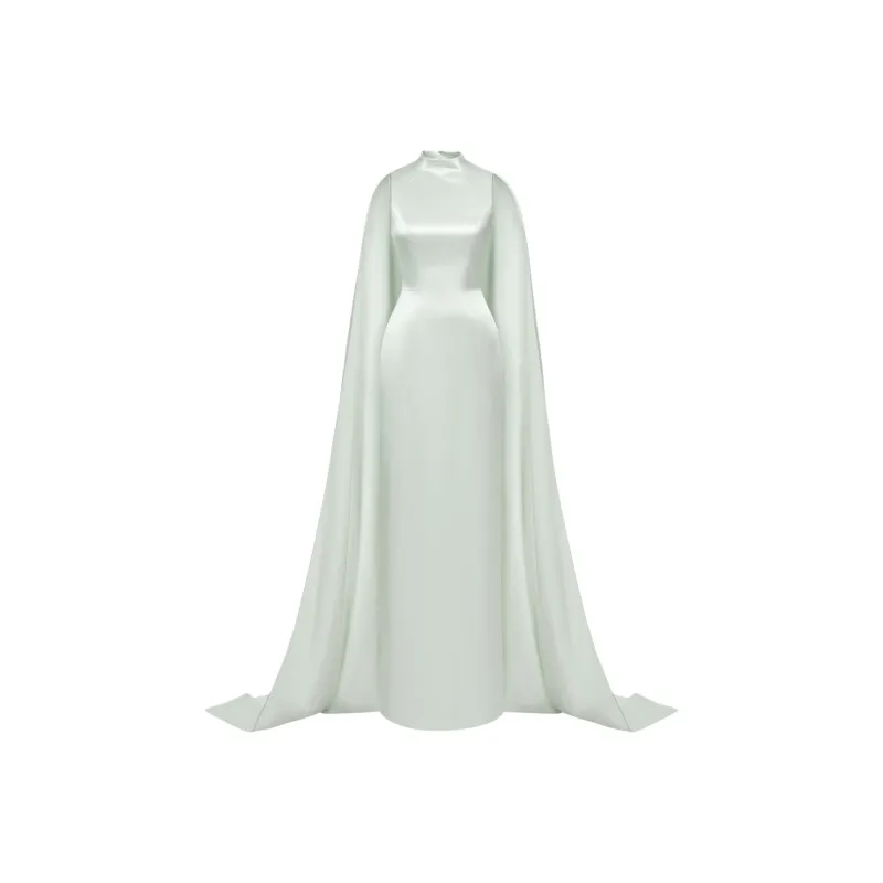 MONTSAND SS25 Mint Cape Dress Sleeveless Dress Women's Mint-0