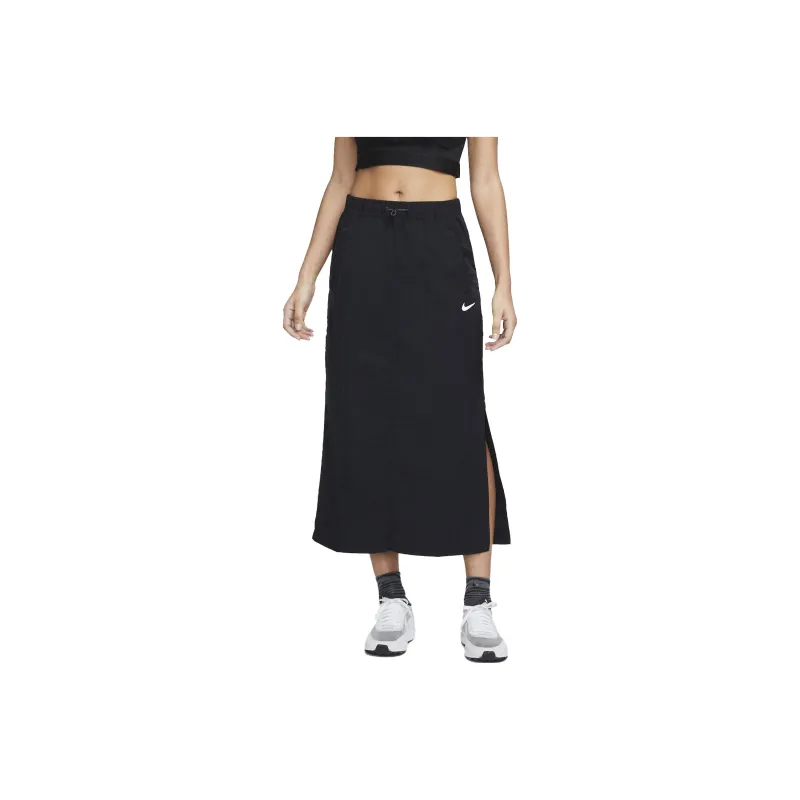 Nike Casual Long Skirts Women's Black-0