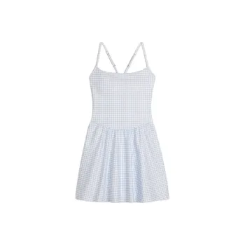 Hollister Slip Dress Women's Light Blue