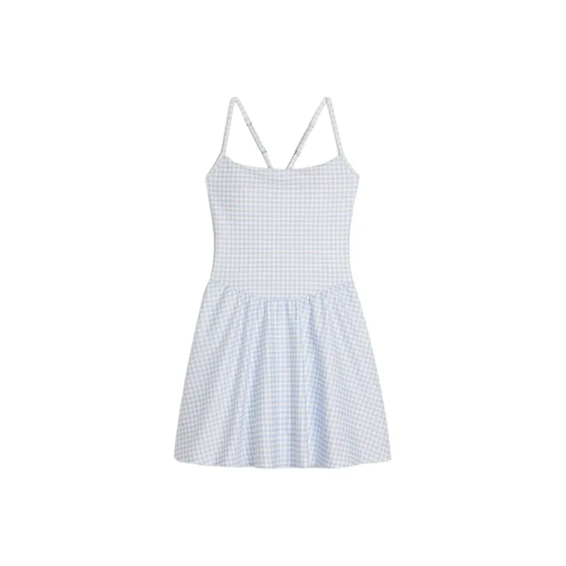 Hollister Slip Dress Women's Light Blue-0
