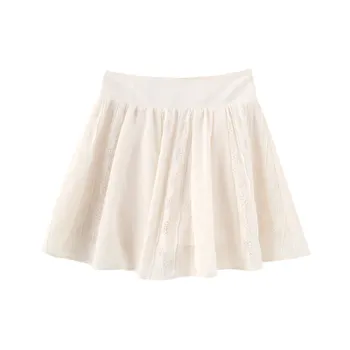 Miss Chipmunk Casual Short Skirts Women's Pearl Pink
