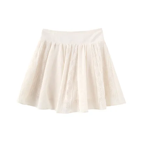 Miss Chipmunk Casual Short Skirts Women's Pearl Pink-0