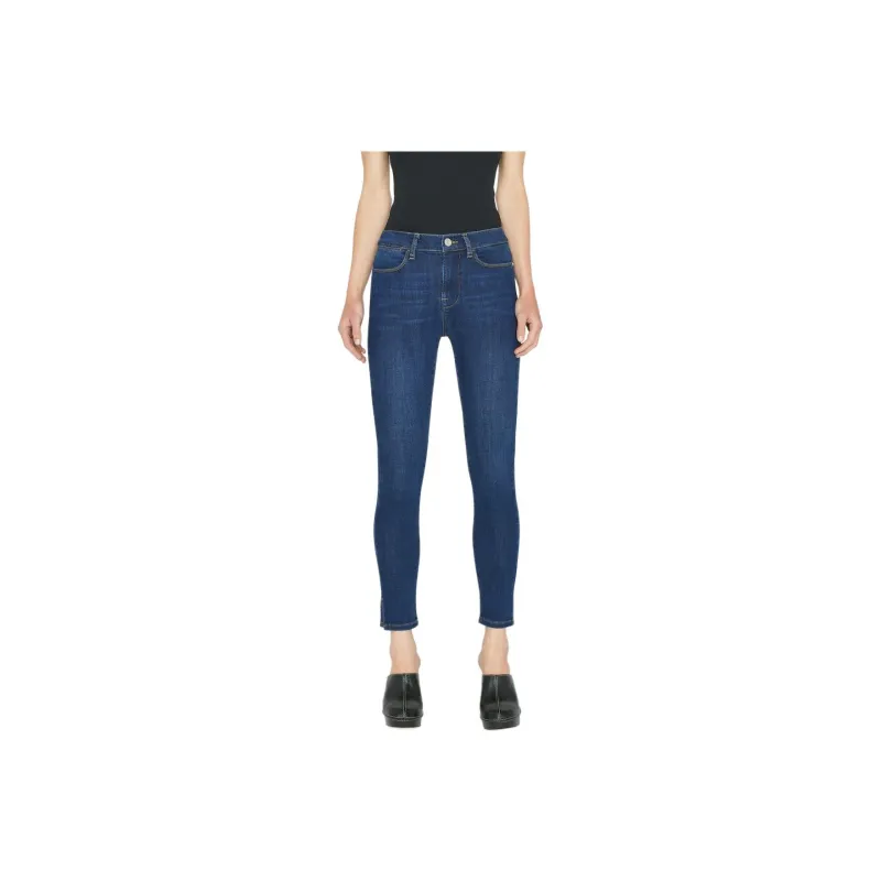 FRAME High-rise Skinny Jeans-0