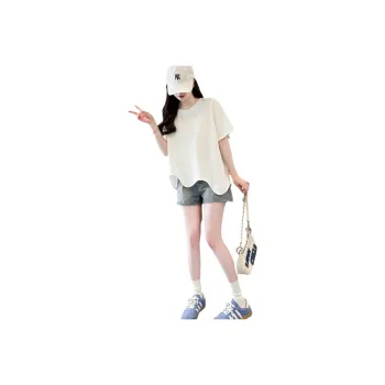 KAISER Drop Shoulder Sleeve T Shirt Women's