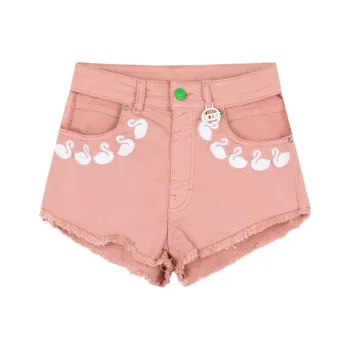 GCDS Denim Shorts Women's Pink