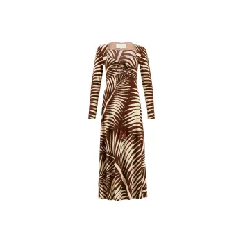 Johanna Ortiz Eternam Tropical Midi Dress