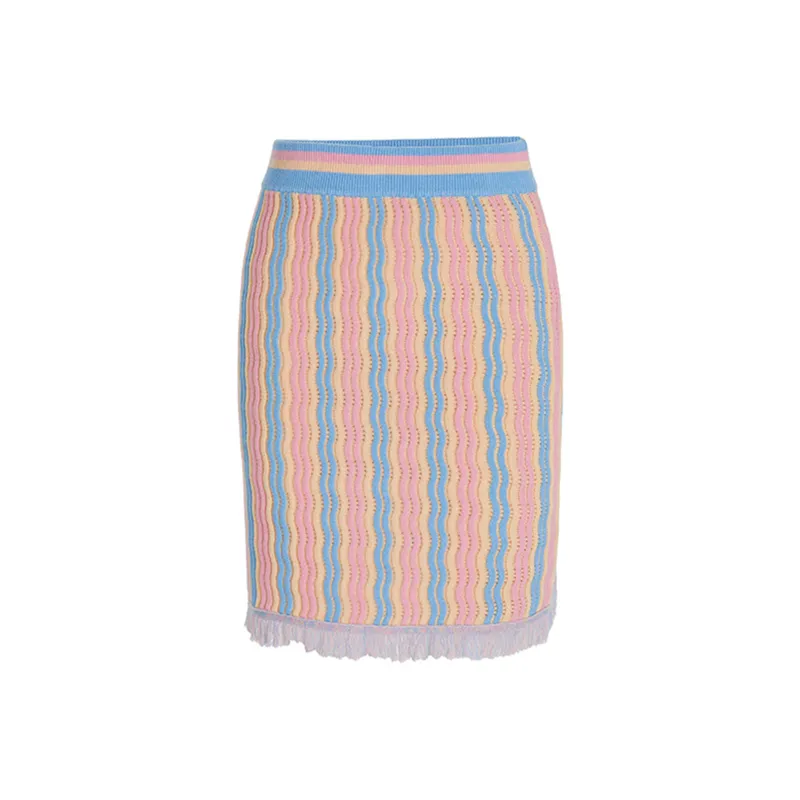 CNNAKUPENDA Casual Short Skirts Women's Lotus Color-0