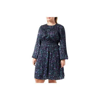 HUGO BOSS Long Sleeved Dress Women's Purple
