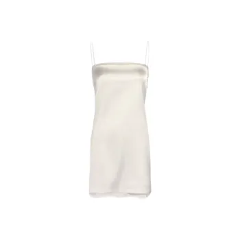 Jacquemus FW24 Slash Mini Dress Slip Dress Women's WHITE/White