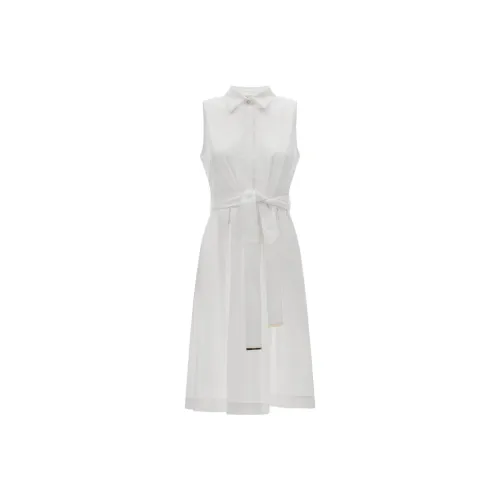 HERNO Belted Midi Dress