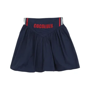 LALABOBO Casual Short Skirts Women's Blue