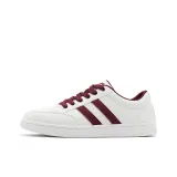 White/Burgundy