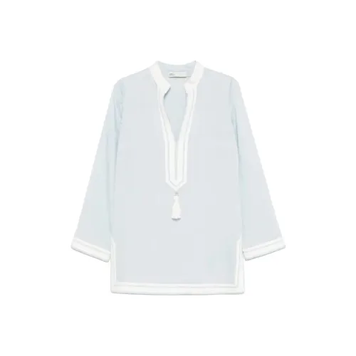 TORY BURCH V Neck Tassel Tunic