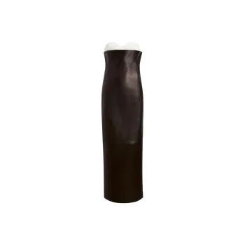 KHAITE SS25 Yael Dress Sleeveless Dress Women's Black