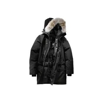 Canada Goose Parka Coats Men Black