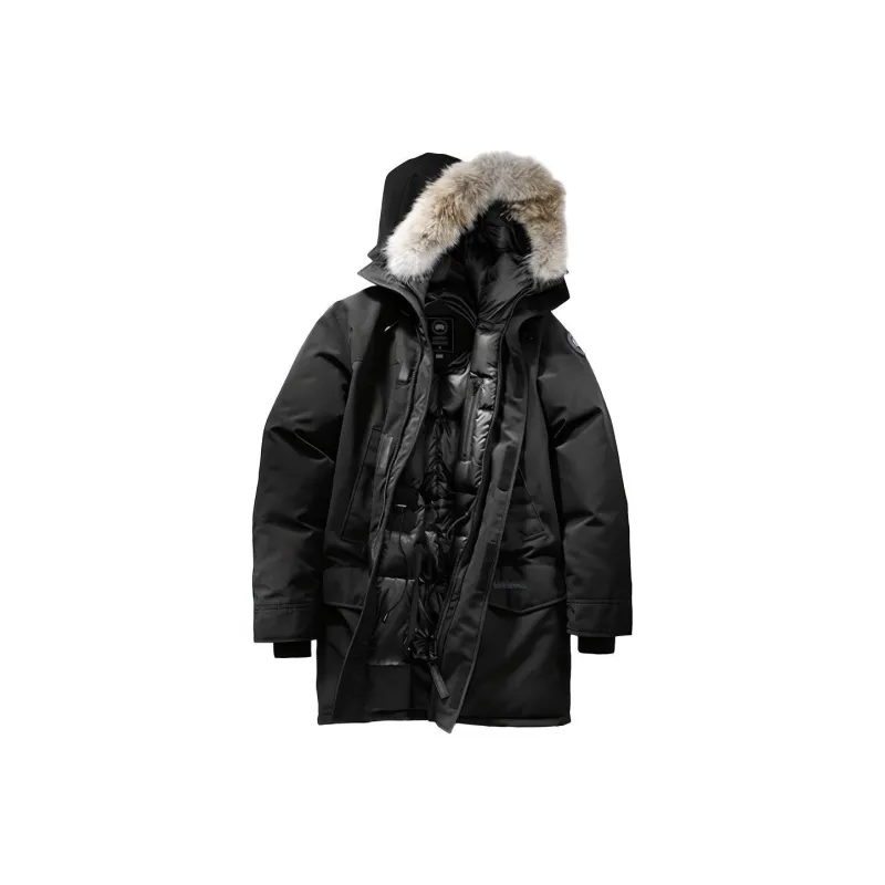Canada Goose Parka Coats Men Black-0