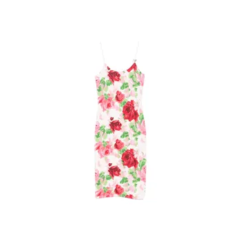 Blumarine Floral jacquard Midi Dress