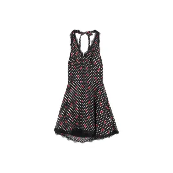 Zukizuki Slip Dresses Women's Black