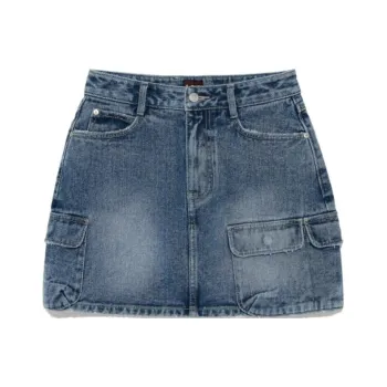 Lee Casual Short Skirts Women's Indigo